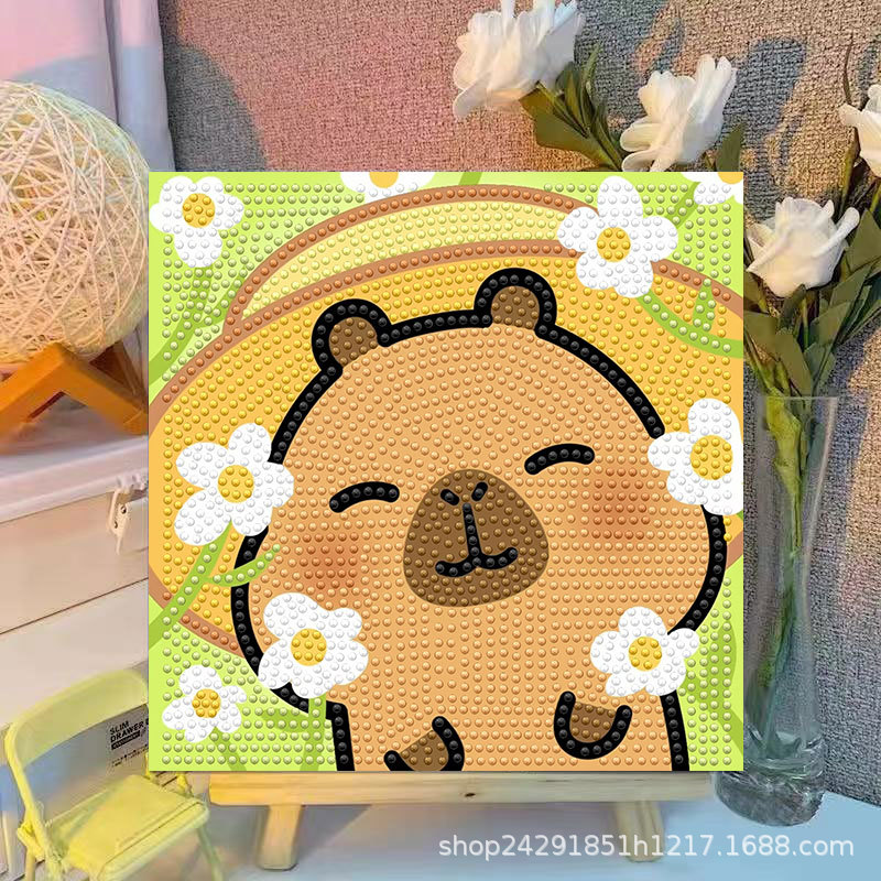 Kreskówkowy Kapibara Kryształo – Embroidery Garments recenzja i cena