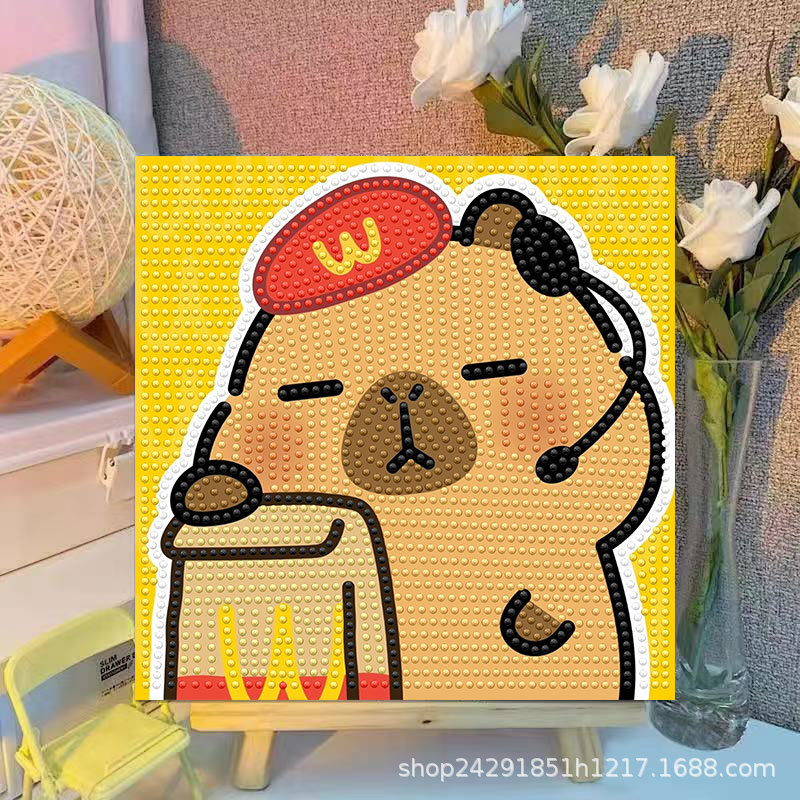 Kreskówkowy Kapibara Kryształo – Embroidery Garments recenzja i cena