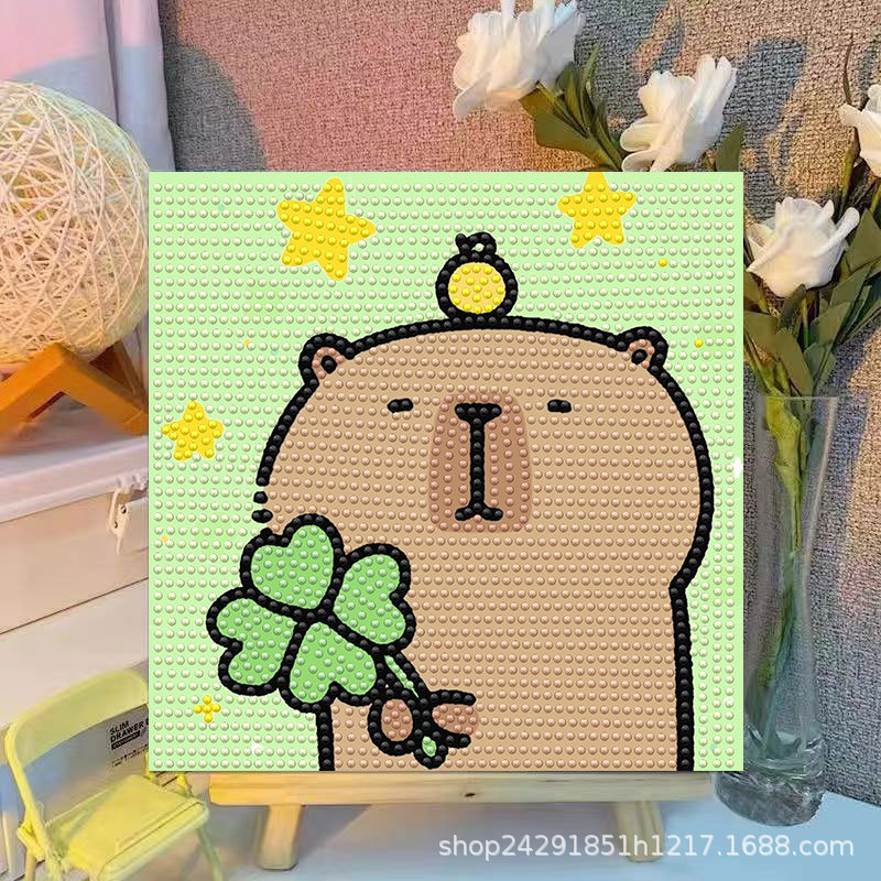 Kreskówkowy Kapibara Kryształo – Embroidery Garments recenzja i cena
